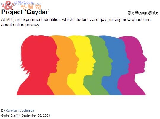 研究者们利用开心网数据判断是否同性恋 研究者们利用开心网数据判断是否同性恋