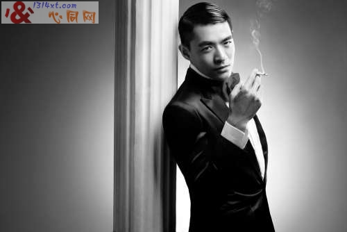 李学庆古典阳刚复古黑白简约写真