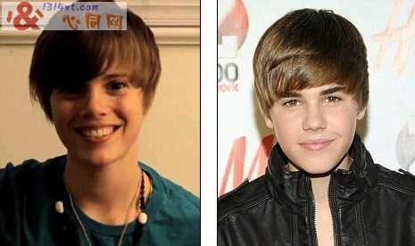 女同性恋模仿贾斯汀・比伯引轰动