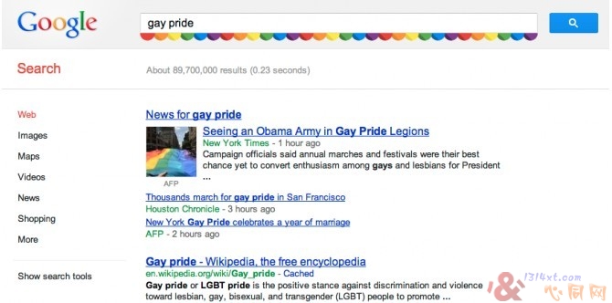 Google SearchƳGay Prideʵ