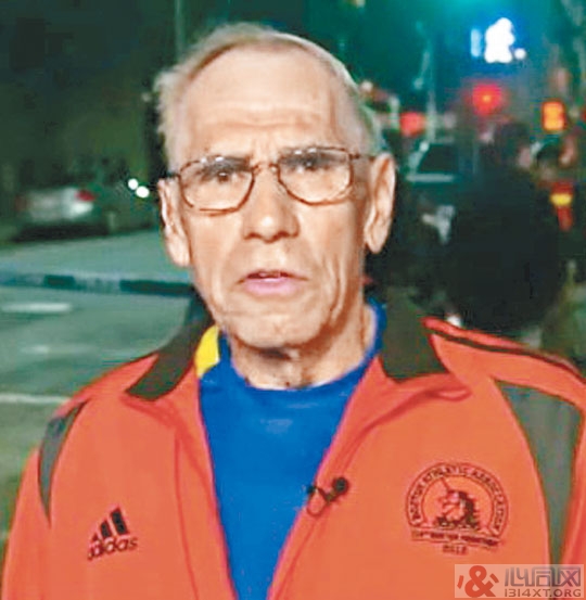 波士顿马拉松遇恐怖袭击 同志警官救场