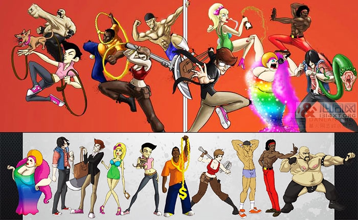 首款同志格斗手游《终极同志格斗》即将上线 首款同志格斗手游《终极同志格斗》即将上线