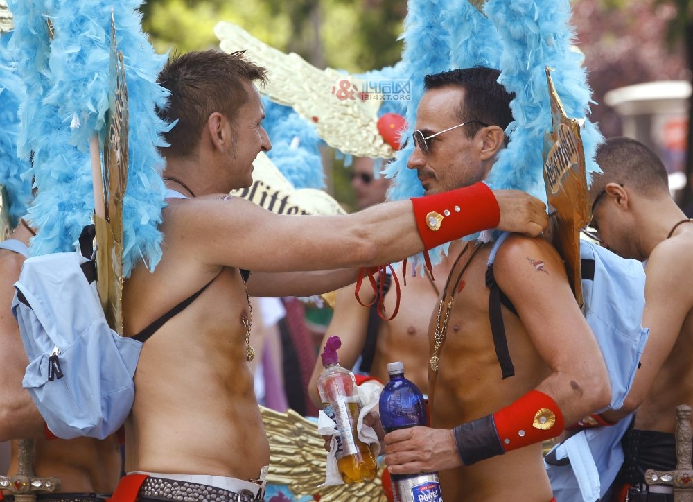 2014克里斯多夫街日 同性恋者欢聚柏林