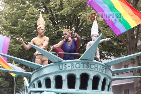 2014克里斯多夫街日 同性恋者欢聚柏林