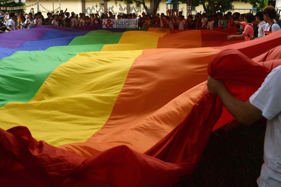 越南第三届同性恋大游行 数百人参加