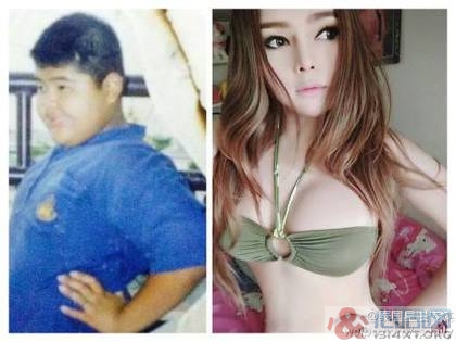 泰国变性手术神改造!胖弟变性变辣妹